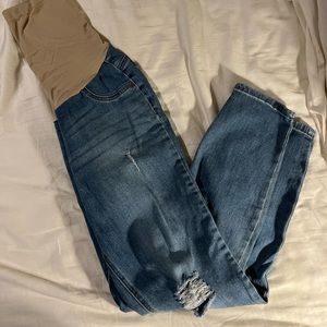 Indigo Blue Maternity Jean